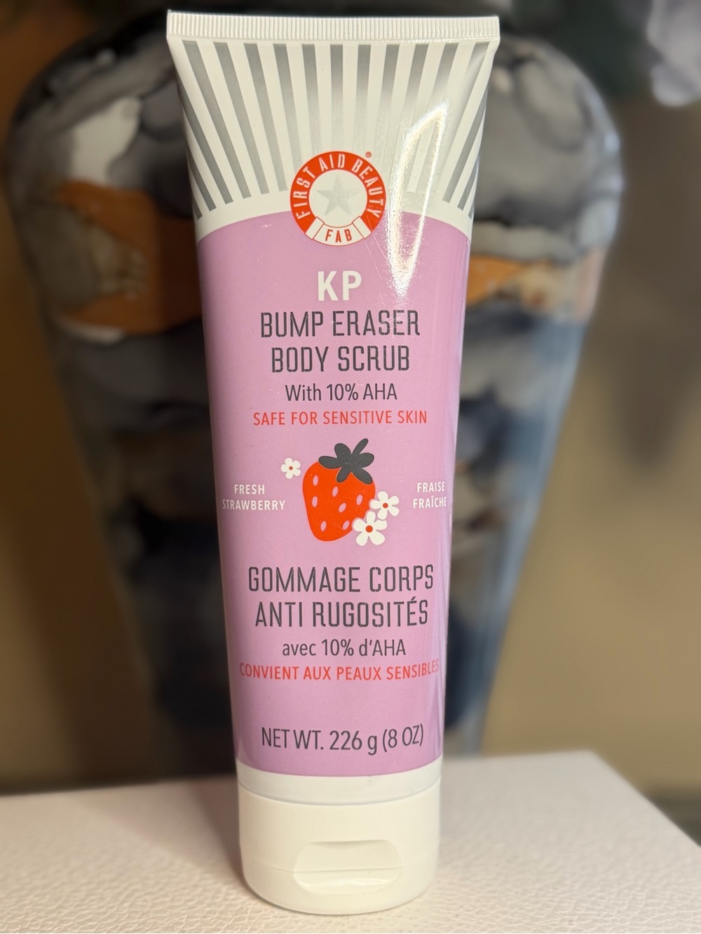 First Aid Beauty KP Bump Eraser Body Scrub - 8oz New